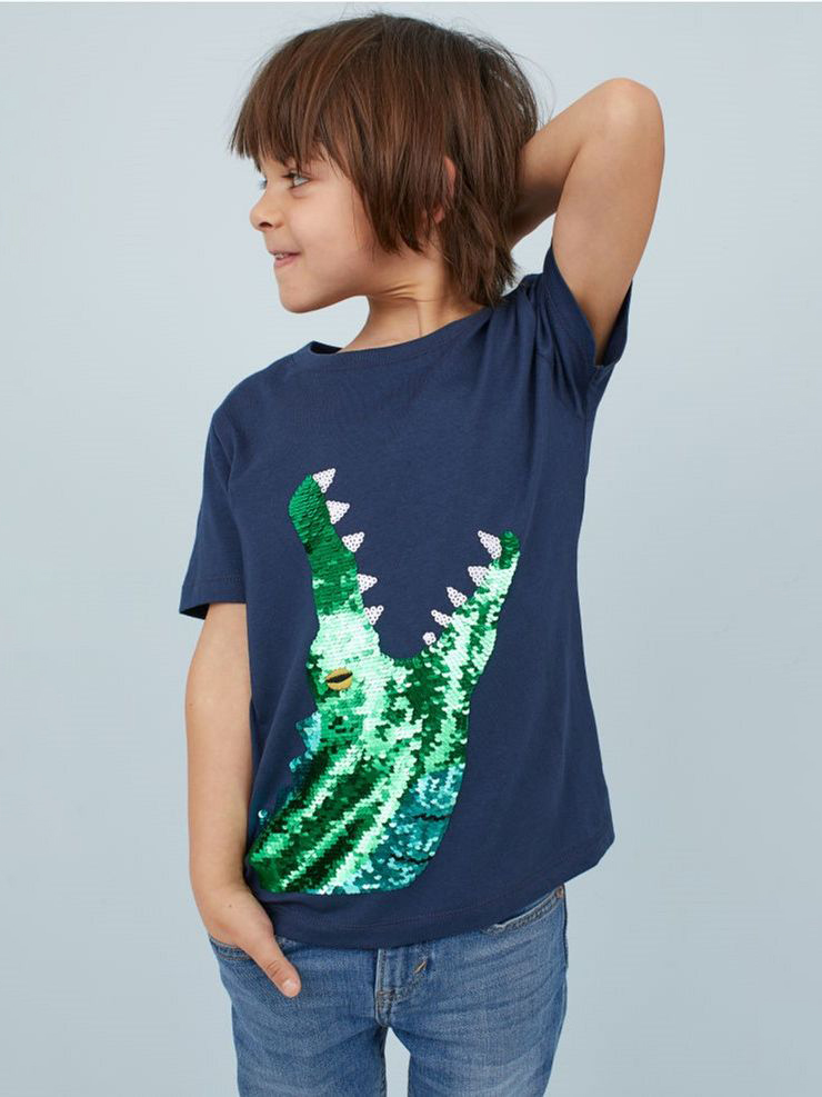 

Футболка H&M 0700906 98 см Синяя (2000001779866)