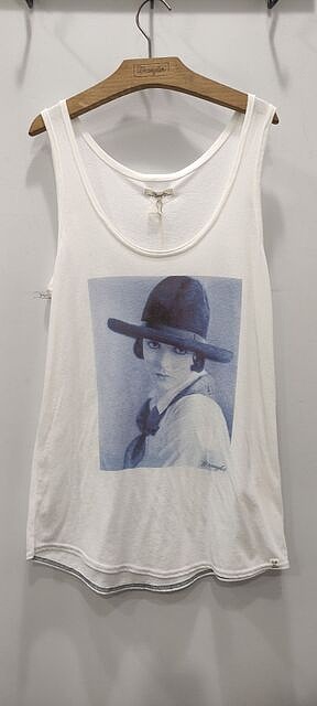 

Майка Wrangler Ellyson Tank Regular Fit Белый L-00