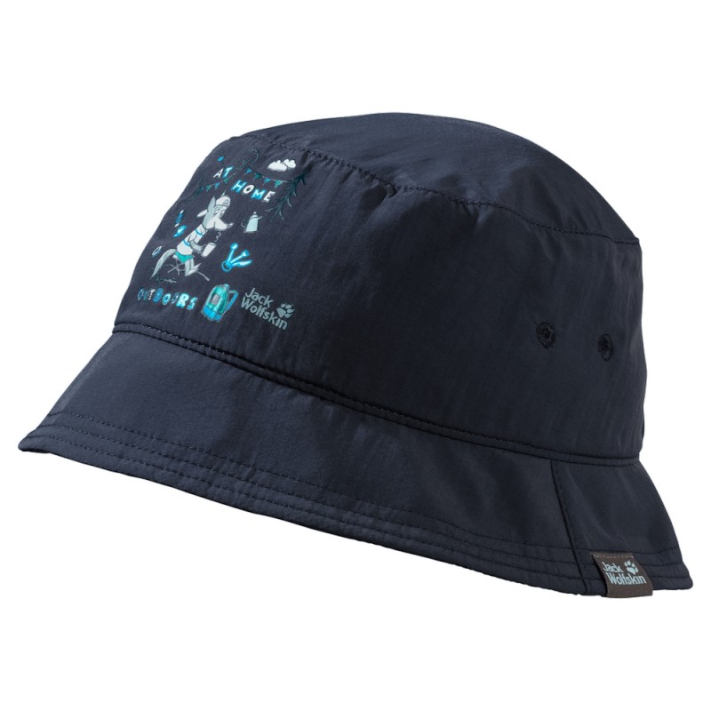 

Шляпа SUPPLEX AT HOME BUCKET KIDS Jack Wolfskin 1909491-1010 M Синий
