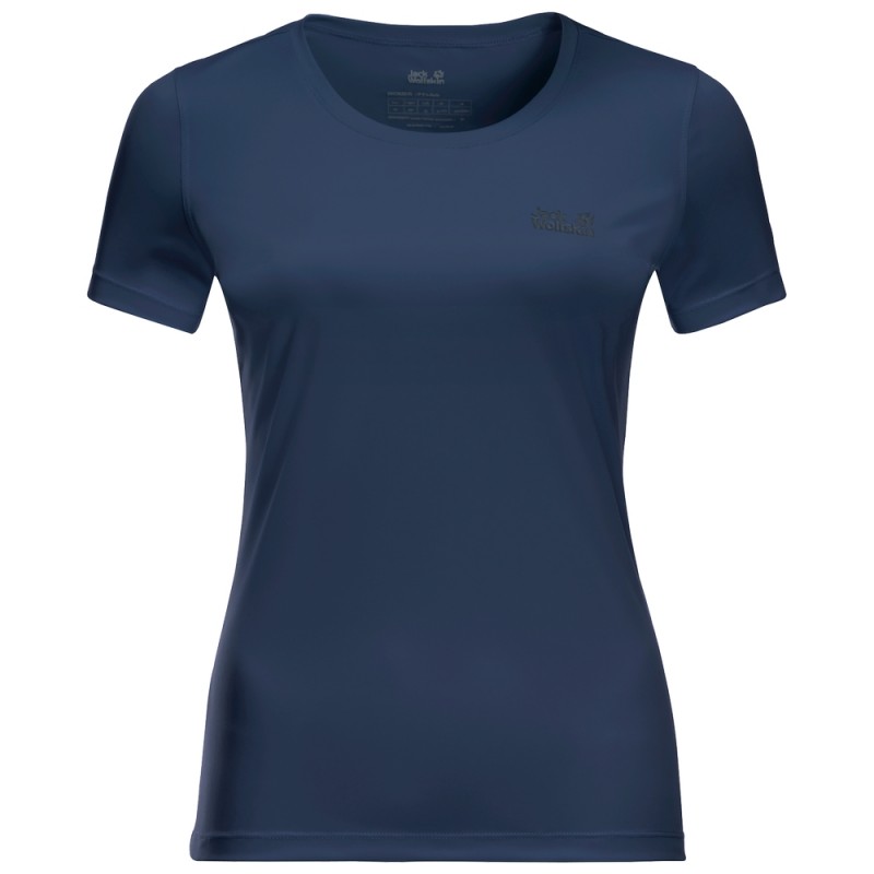 

Футболка TECH T W Jack Wolfskin 1807121-1024 S Синий