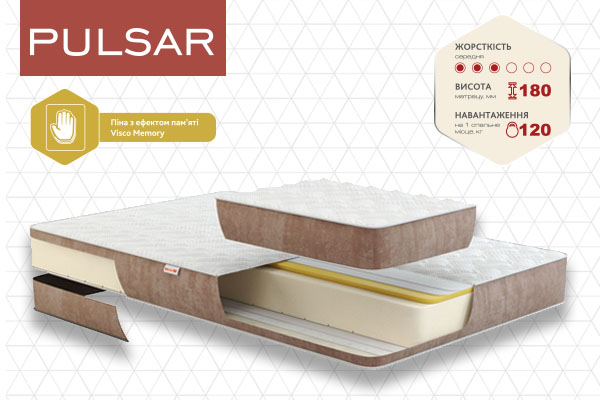 

Матрас ортопедический Come-for Pulsar 120x200 см