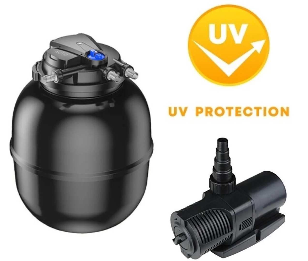 

Комплект для фильтрации пруда SunSun CPA-75000 AUTO Optimal UV 55 Вт до 100 000 л