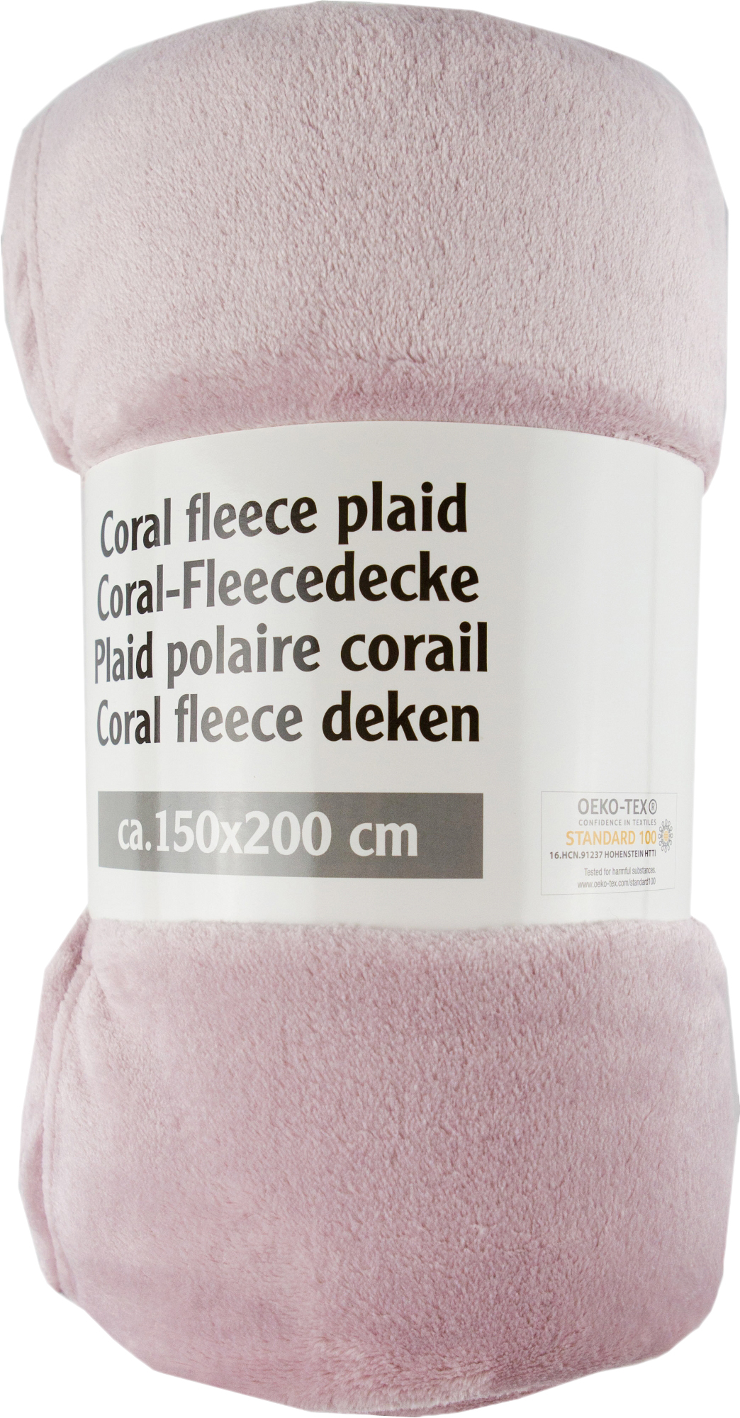 

Плед LIFETIME Coral fleece plaid Лиловый 150x200 см (871125203147-1 lilac)