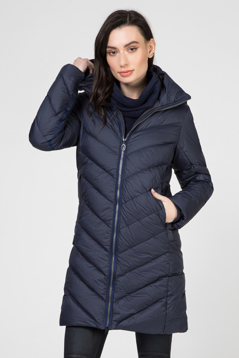 

Женский синий пуховик Whistler slim down hdd long coat G-Star RAW S D14656,B418