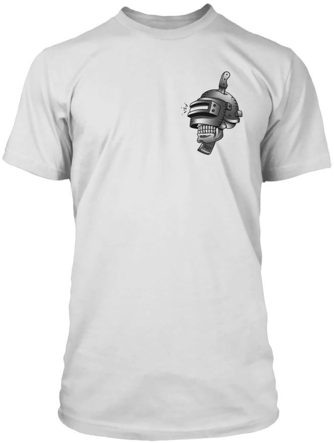 

Футболка JINX PUBG - Tattoo Premium Tee White, M