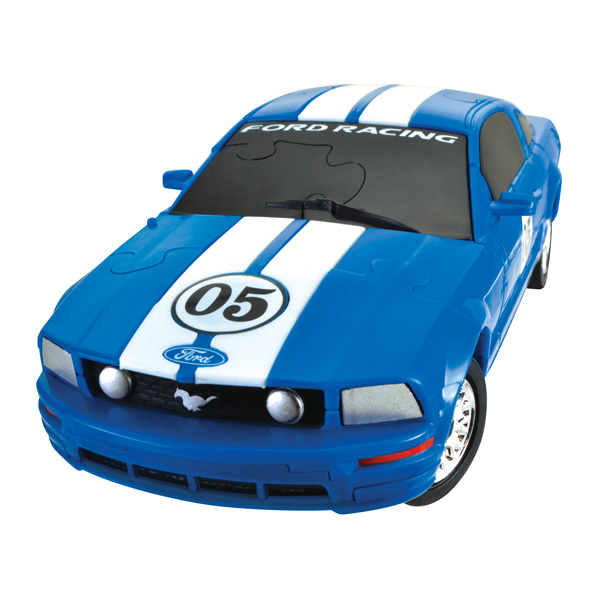 

3D Пазл-головоломка Eureka 3D Puzzle автомобиль Ford Mustang blue