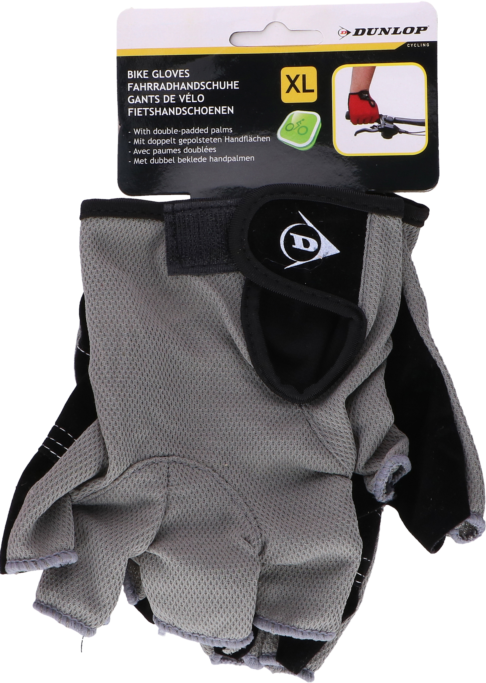

Велоперчатки Dunlop XL Серые (871125207690-1 grey)