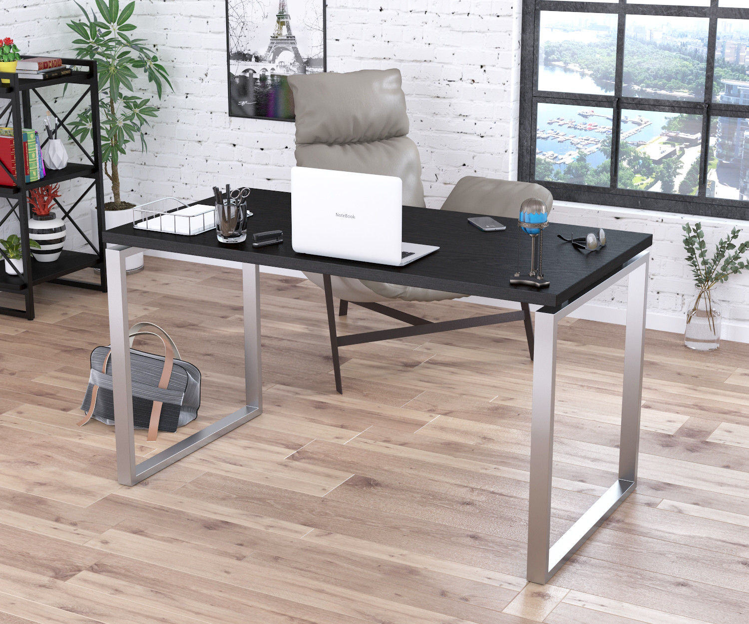 

Письменный стол Q-135-32 Loft design Венге Луизиана