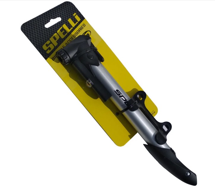 

Велосипедный Насос Spelli SPM-191A с манометром