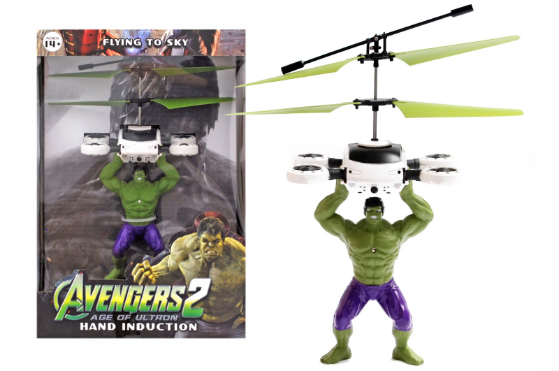 

Індукційна іграшка A-toys фігурка героя Халк 23 см зелений CX-26G