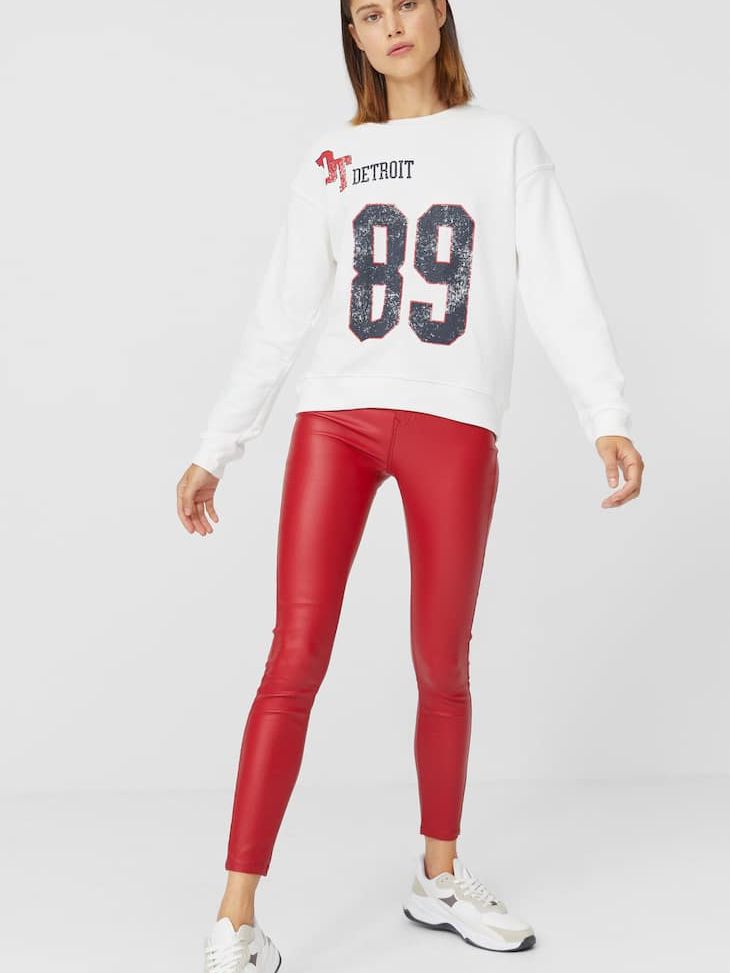 

Брюки Stradivarius 4510/723/100  Красные, Брюки Stradivarius 4510/723/100 34 Красные