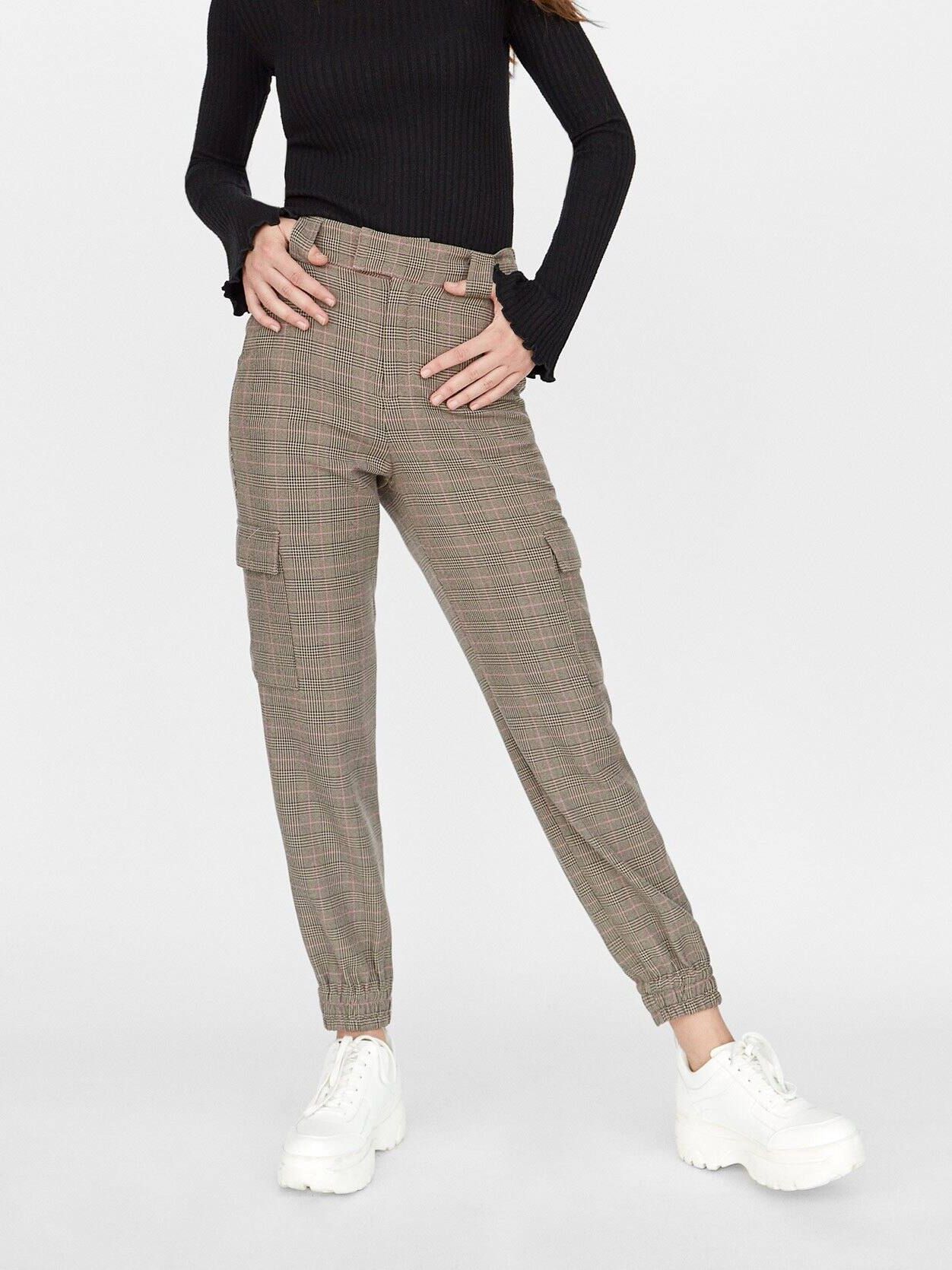 

Брюки Stradivarius 4517/777/440 M Серые