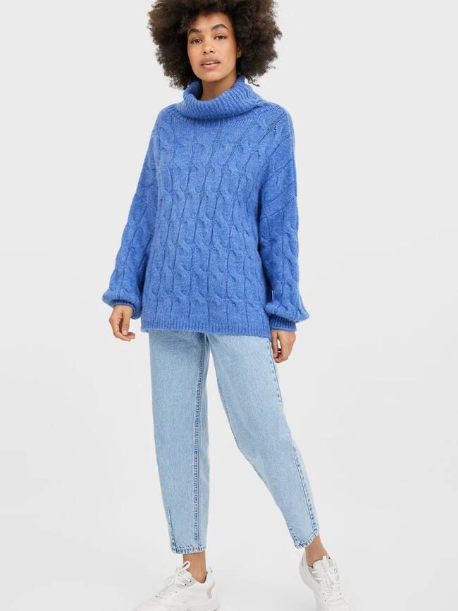 

Свитер Stradivarius 5092/267/045 M Синий