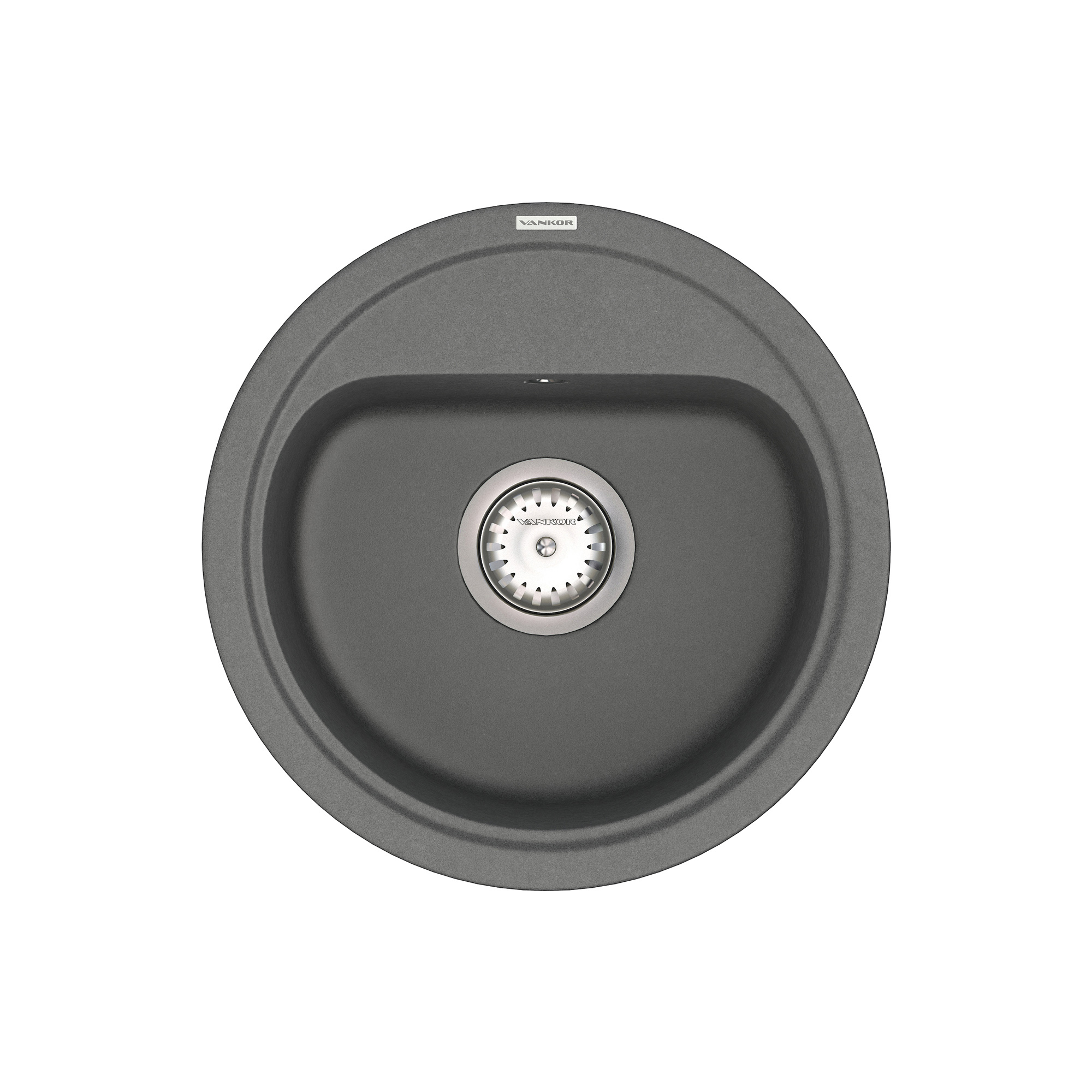 

Мойка Кухонная Vankor Lira Lmr 01.44 Gray + Сифон Vankor