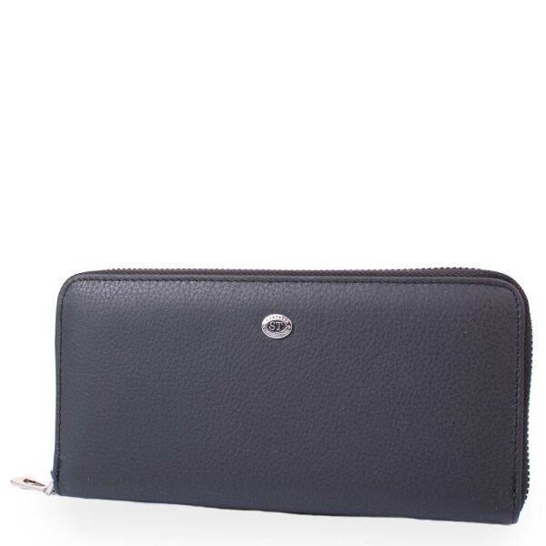 

Женский кошелек из натуральной кожи ST LEATHER ACCESSORIES NST45-black