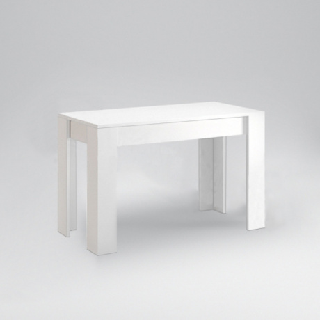 

Стіл кухонний MiroMark Віола 160×76,5×95 чорний/білий глянець