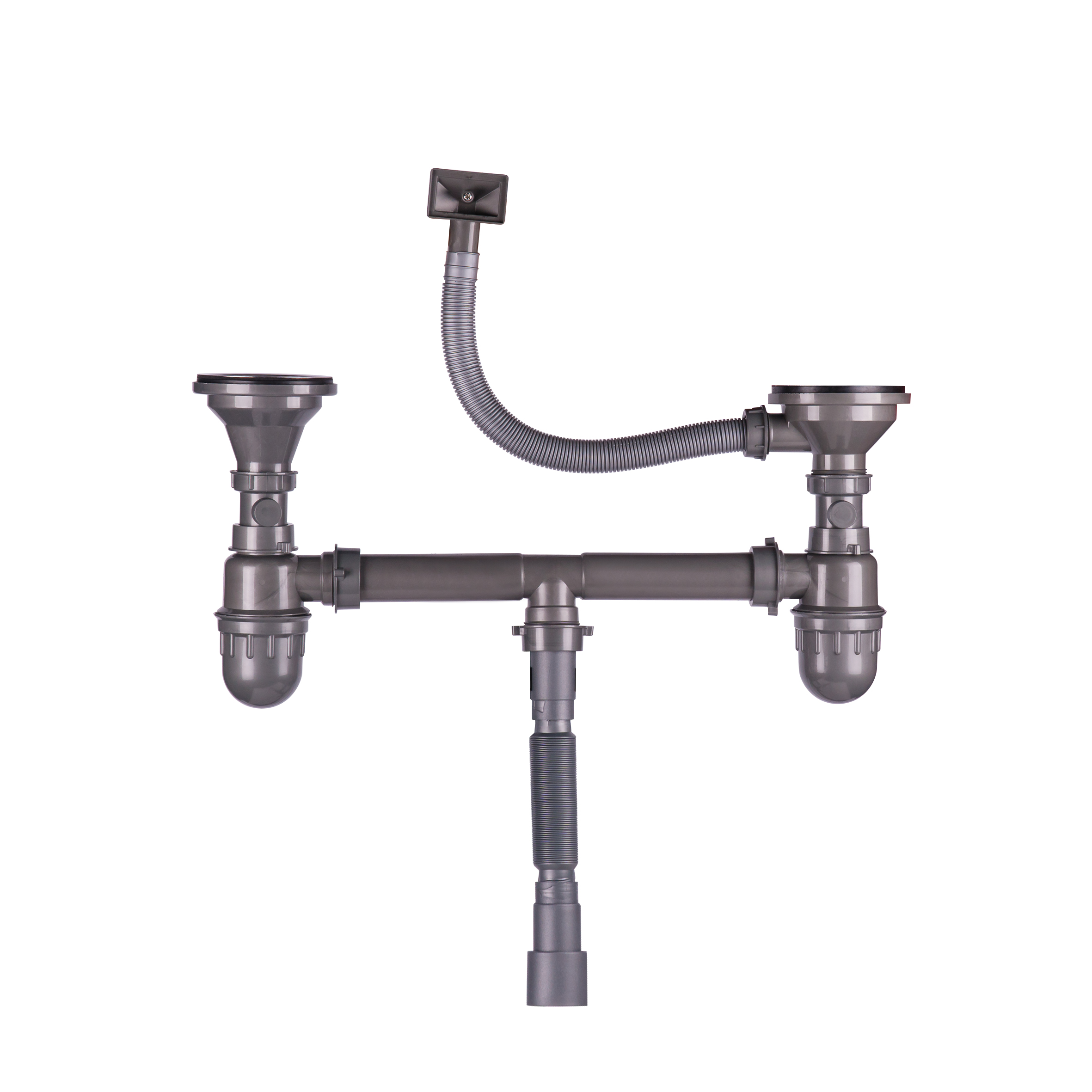 

Сифон Для Двойной Кухонной Мойки Lidz (Gra) 47 01 002 11