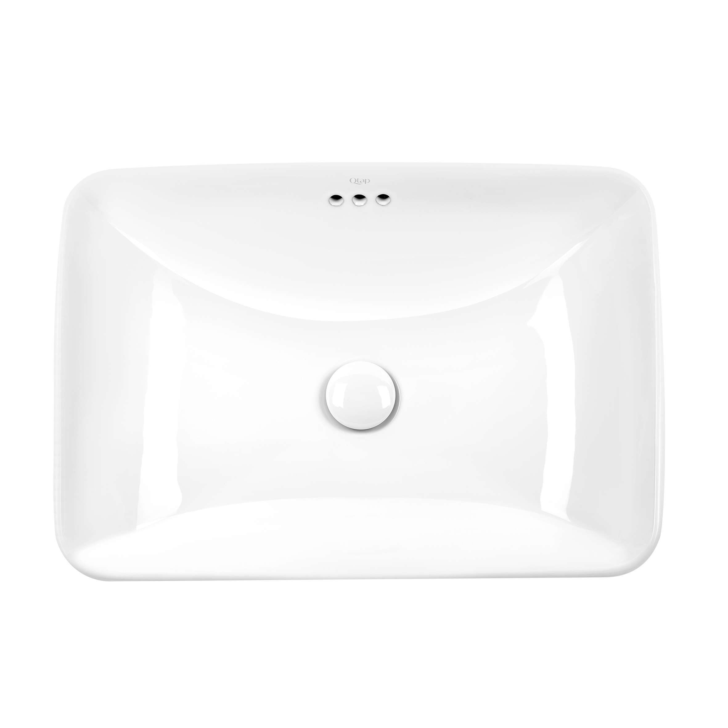 

Умывальник (Раковина) Qtap Jay С Донным Клапаном Qt0711K425W
