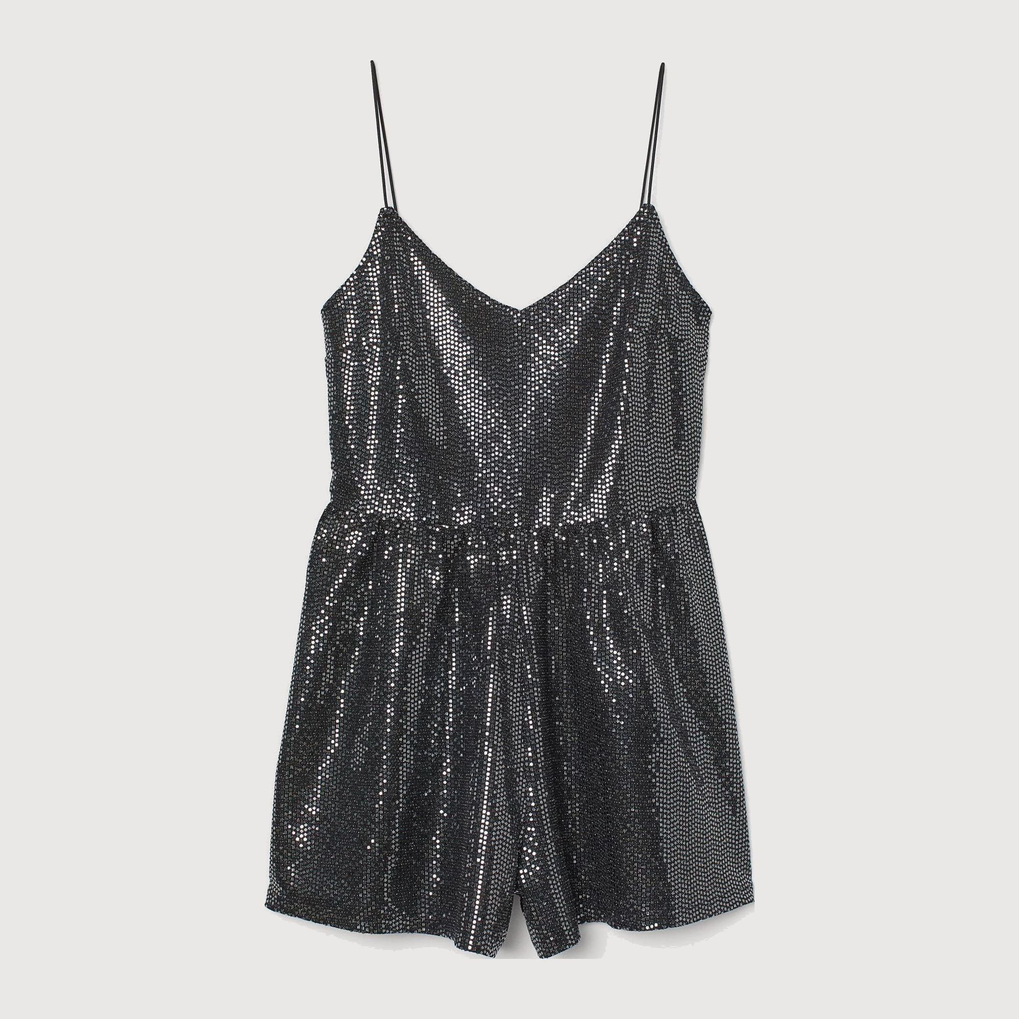 

Комбинезон H&M 8518220-ABFJ M Черный с серебристым
