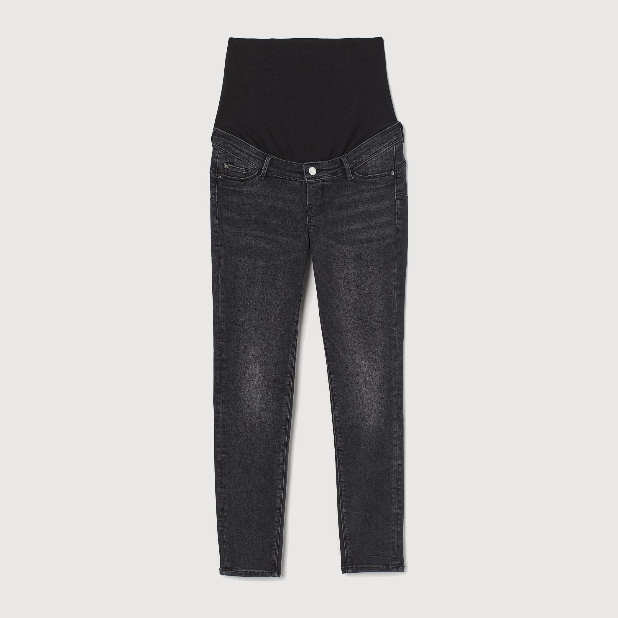 

Джинсы для беременных H&M 8365402-ACRP XL Темно-серые с черным