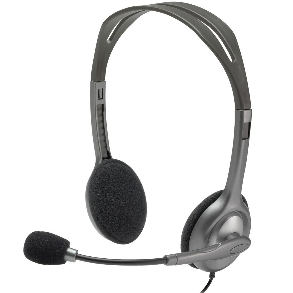 

Навушники Logitech H111 Stereo Headset with 1*4pin jack (981-000593)