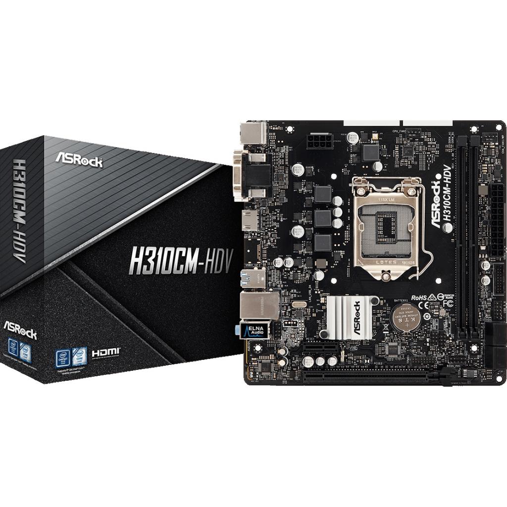 

Материнская плата ASRock H310CM-HDV