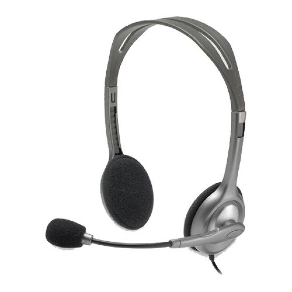 

Наушники Logitech H110 Stereo Headset with 2*3pin jacks (981-000271)