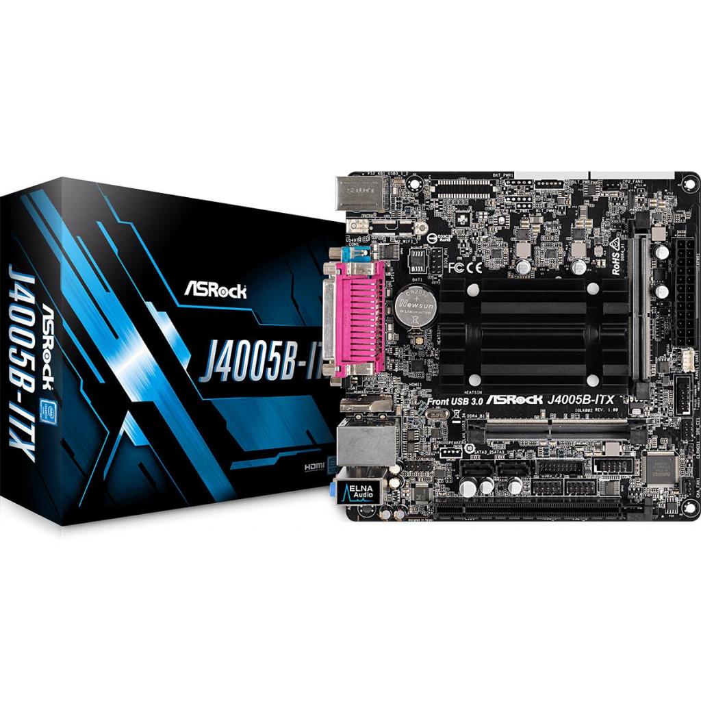 

Материнская плата ASRock J4005B-ITX