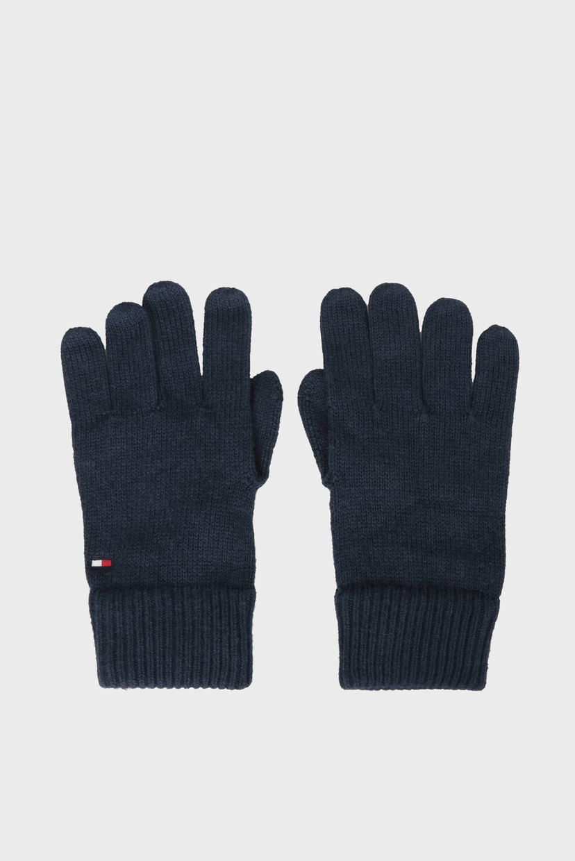 

Мужские темно-синие перчатки PIMA COTTON CASHMERE Tommy Hilfiger OS AM0AM04050