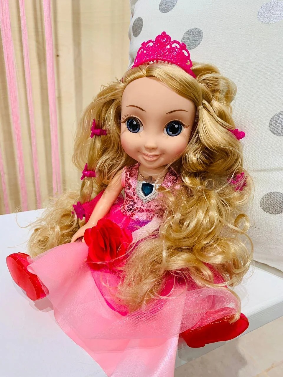 

Limo Toy • Итерактивная кукла Принцесса Limo Toy 35 см. розовый (M 4483)