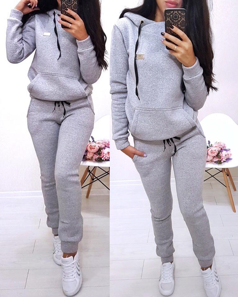 

Fashions • Спортивный костюм Мадлен Fashions S светло-серый (8846тк)