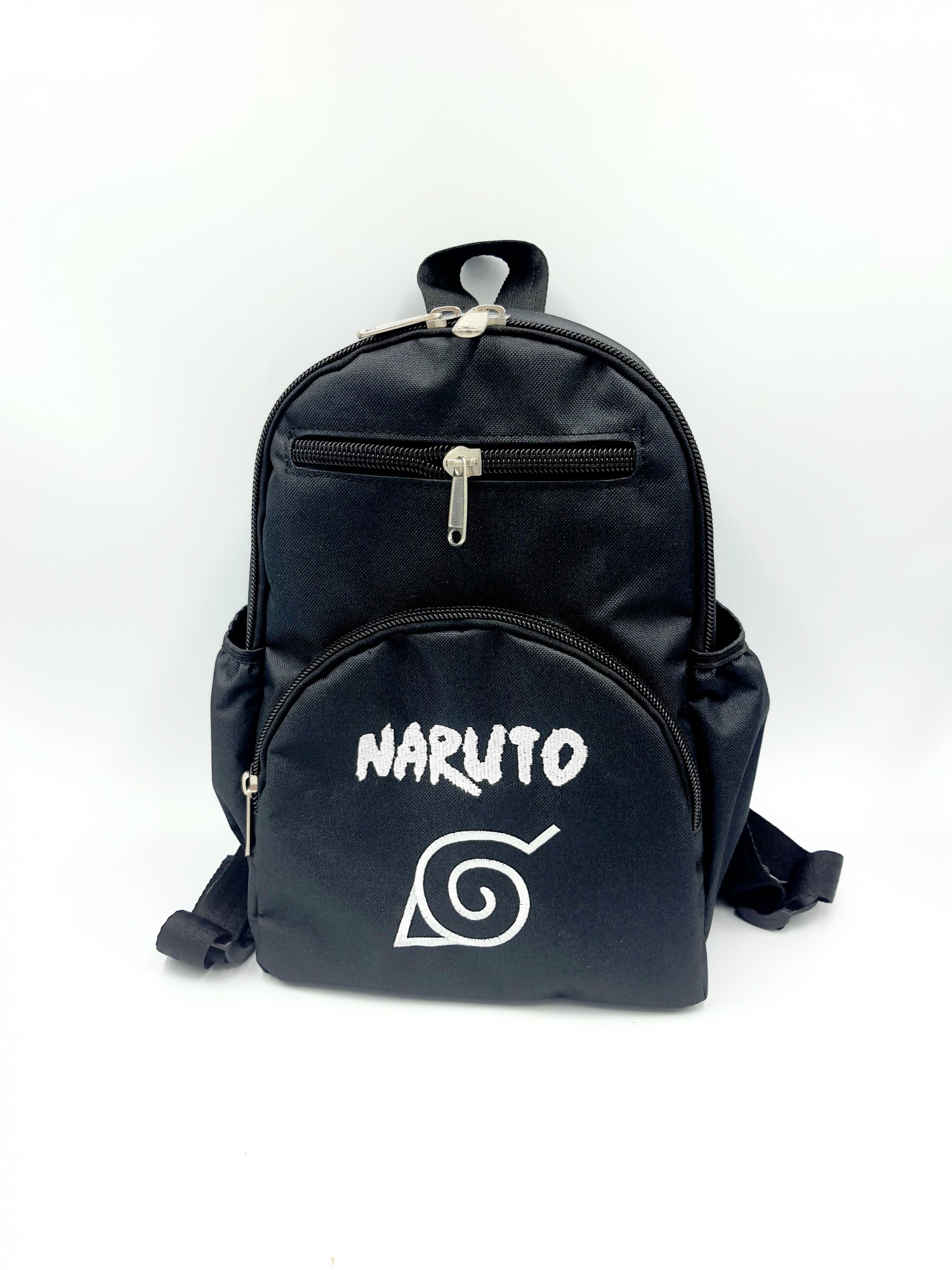 

Рюкзак школьный молодежный для подростков Naruto черный рюкзак . Forsa