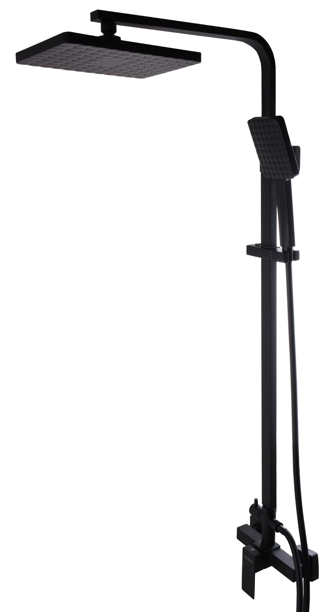 

Душевая система Globus Lux SICILIA SBQ-SH-125-BB, черная (ST701769)