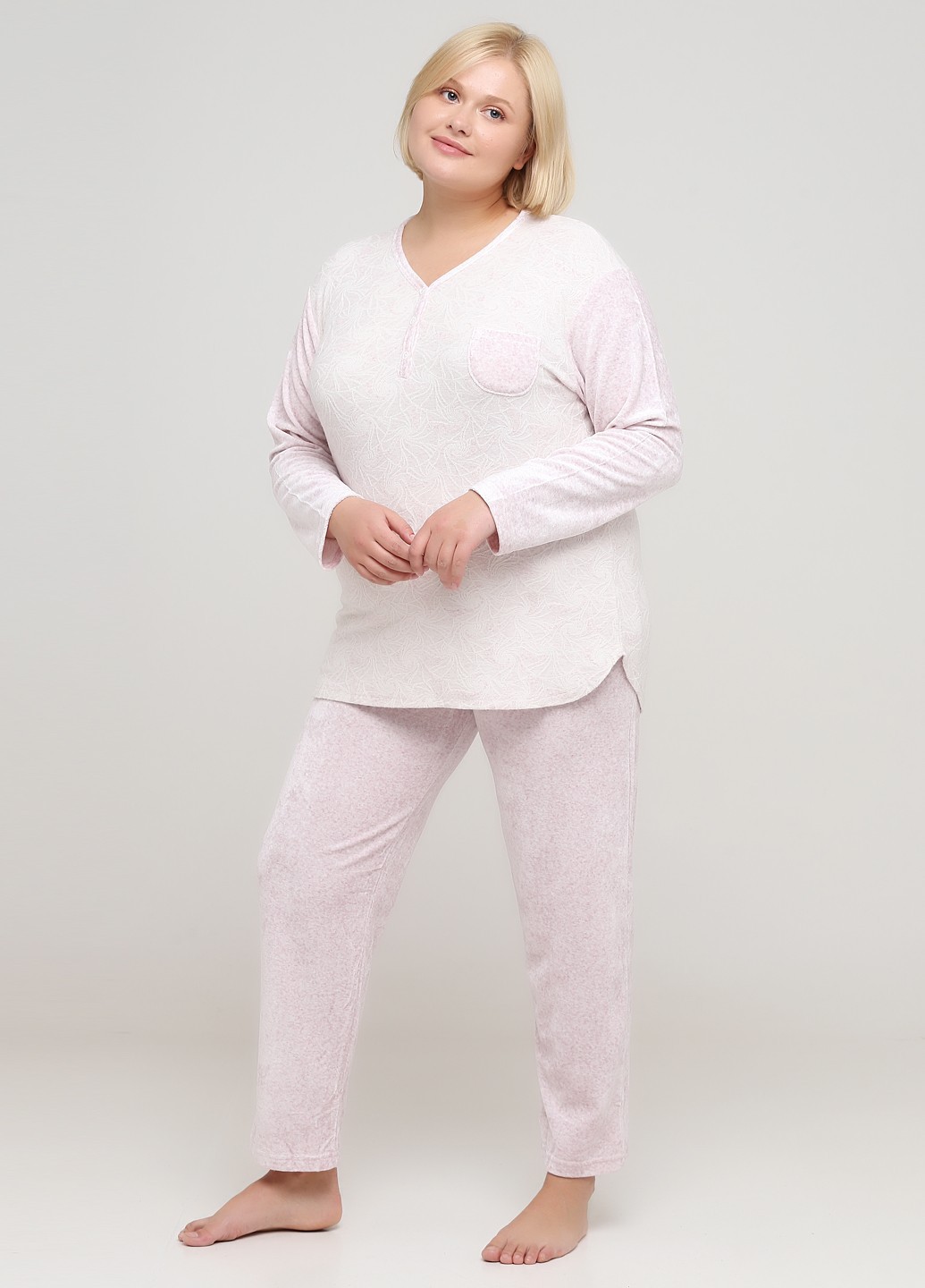 

Костюм Juliet Deluxe туника,брюки  светло-розовый 30105, Костюм Juliet Deluxe туника,брюки 2XL светло-розовый 30105