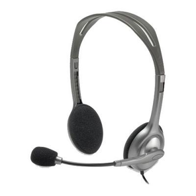 

Наушники Logitech H110 Stereo Headset with 2*3pin jacks (981-000271) (K045623-01)