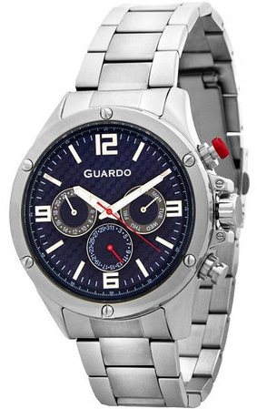 

Мужские наручные часы Guardo P11455(m) SBl