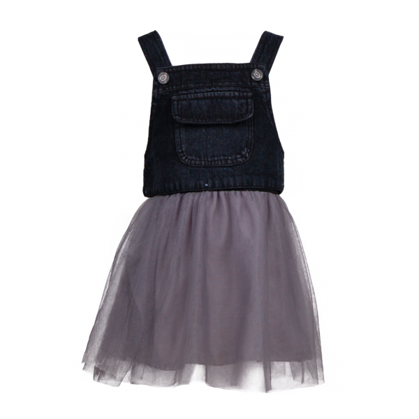 

Детская юбка и укороченный топ 2 года (87 см) Z 50180-black черный цвет