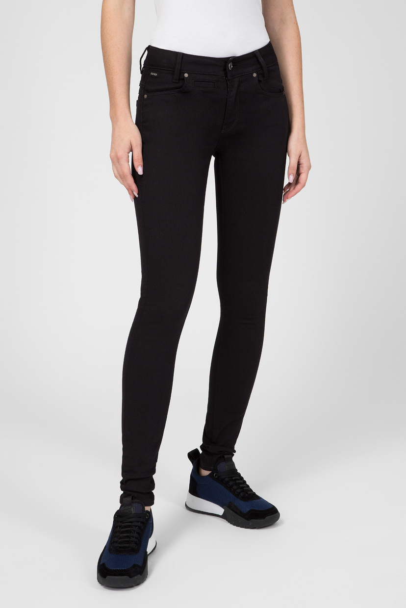 

Женские черные джинсы D-Staq 5-pkt Mid Skinny G-Star RAW 25-32 D06729,8970