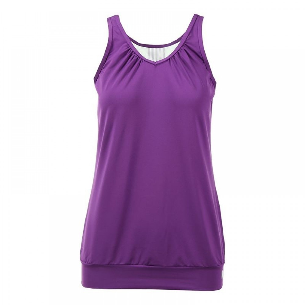 

Майка для женщин K-Swiss Womens Buy sideline tank top purple (XXS)