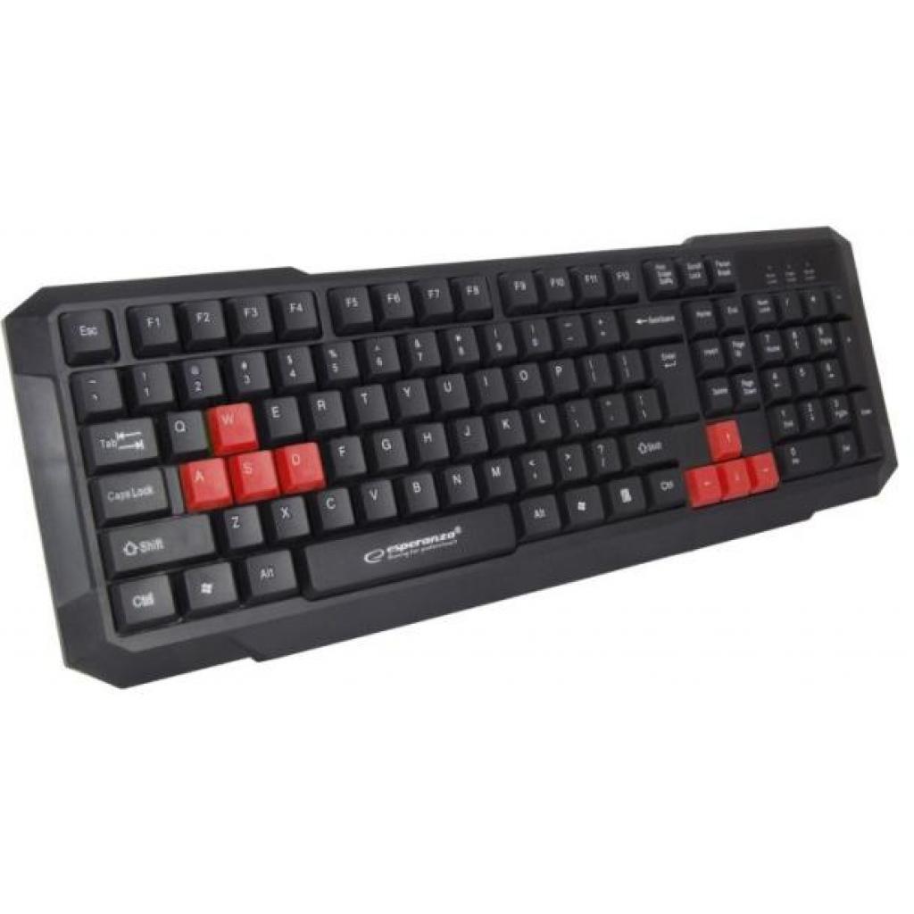 

Клавиатура Esperanza EGK102 Red USB (EGK102RUA)
