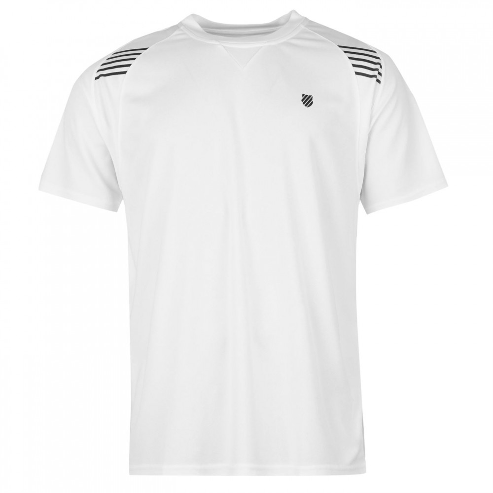 

Футболка для мужчин K-Swiss Men Performance crew white (XL)
