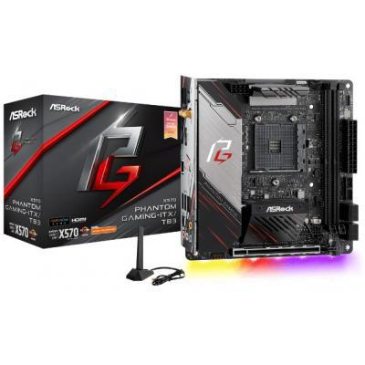 

Материнская плата ASRock X570 PHANTOM GAMING-ITX/TB3 (K314013-01)