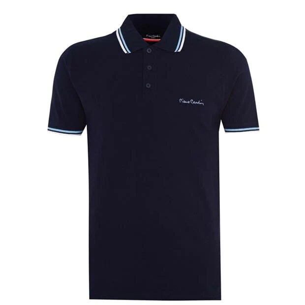 

Поло Pierre Cardin Trimmed Polo Shirt  Темно-Синий 54016018, Поло Pierre Cardin Trimmed Polo Shirt M Темно-Синий 54016018