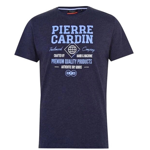 

Футболка Pierre Cardin Print T Shirt  Синий 59009618, Футболка Pierre Cardin Print T Shirt M Синий 59009618