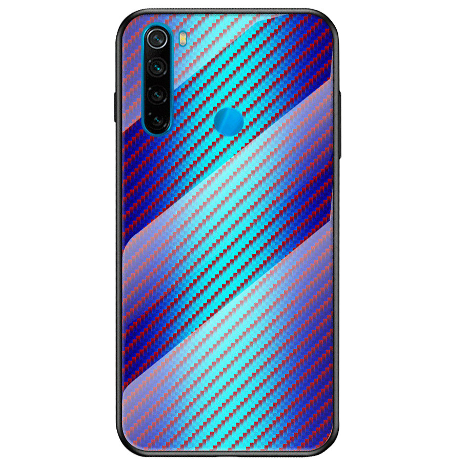 

TPU+Glass чехол Epik Twist для Xiaomi Redmi Note 8 Голубой