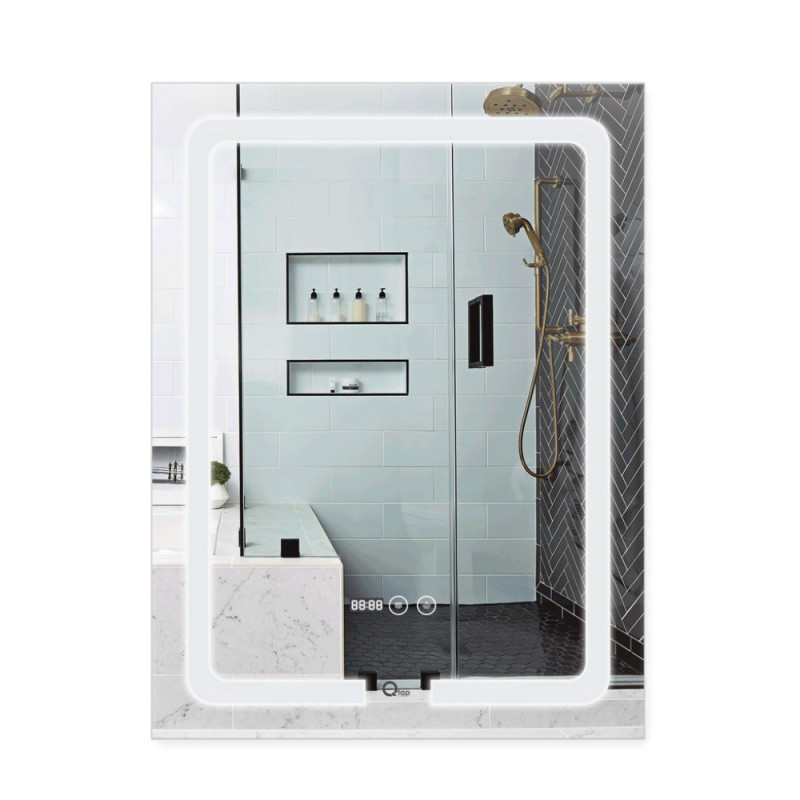 

Зеркало Qtap Mideya с антизапотеванием (DC-F937) 600х800 QT2078F937W