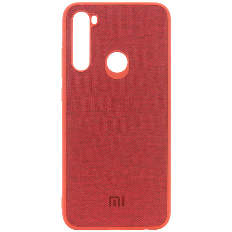 

TPU чехол Epik Fiber Logo для Xiaomi Redmi Note 8 Красный