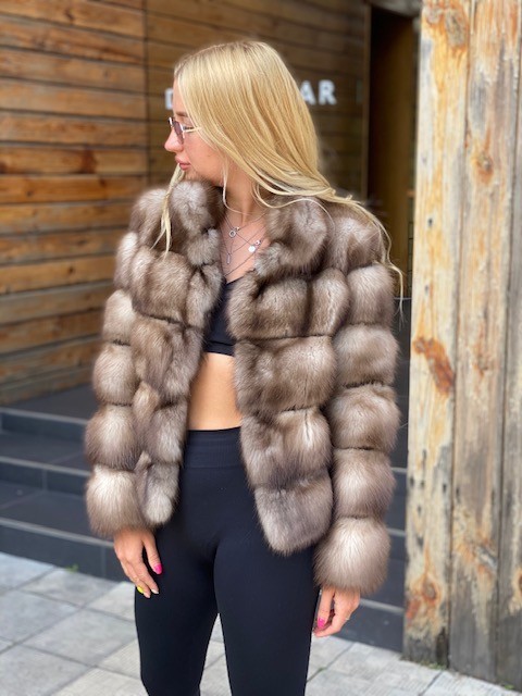 

Шуба из куницы Ретто 42-46 р. 60 см