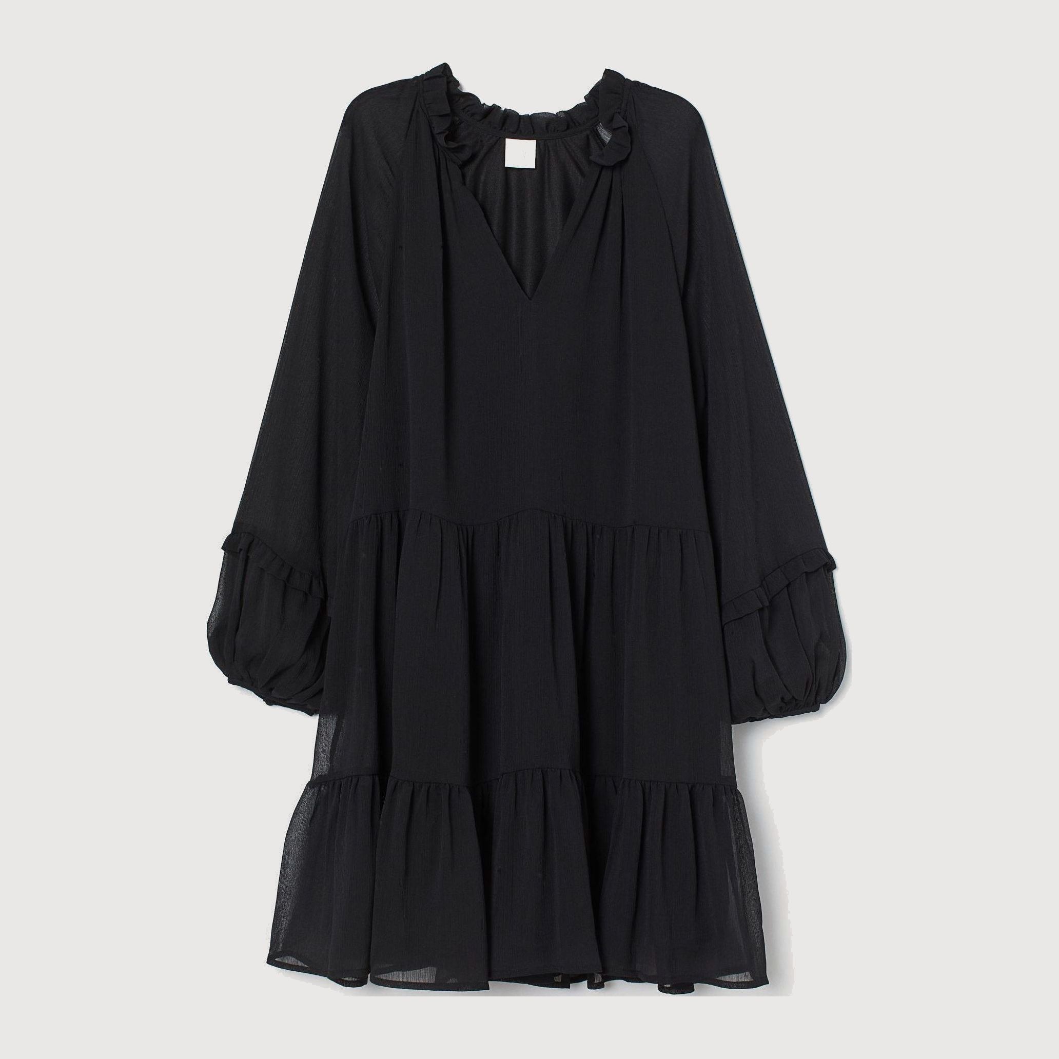 

Платье H&M 8905112-AAAD L Черное