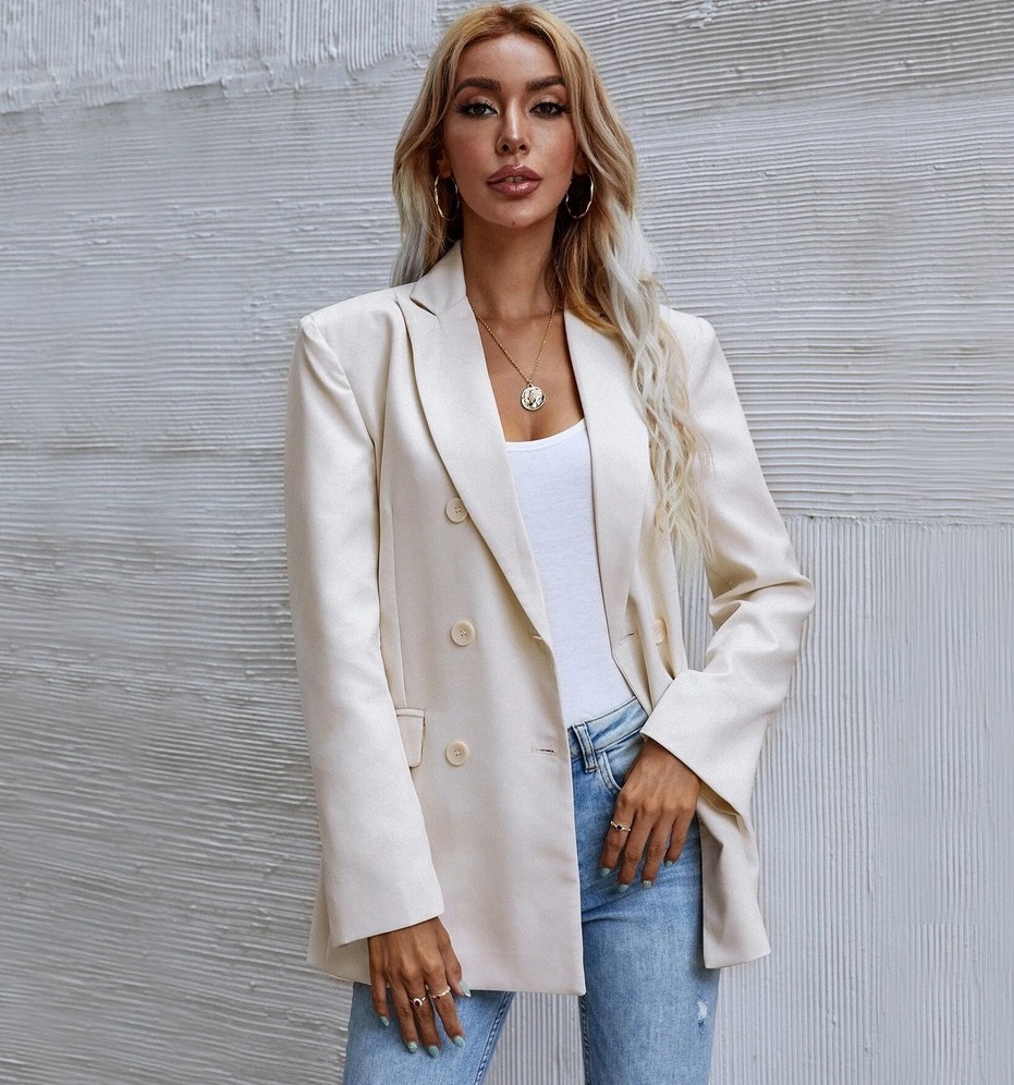 

Блейзер женский прямого кроя Charm Berni Fashion () Молочный, Блейзер женский прямого кроя Charm Berni Fashion (M) Молочный